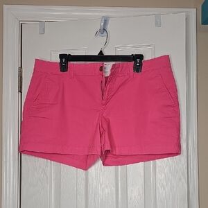Old Navy Bright Pink Women's Shorts Size 14 Regular Fit Spring